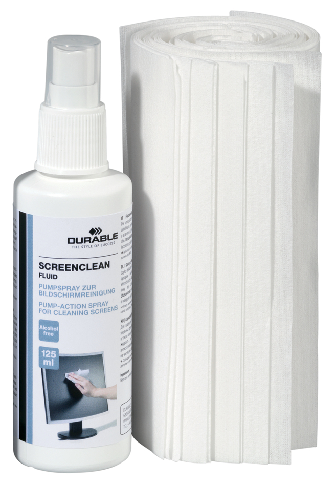 DURABLE kit de nettoyage 'SCREENCLEAN SET' pour écrans