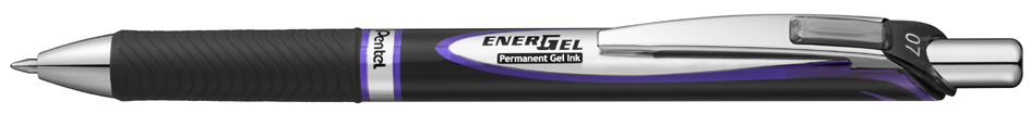 Stylo roller Liquid Gel EnerGel Document, violet