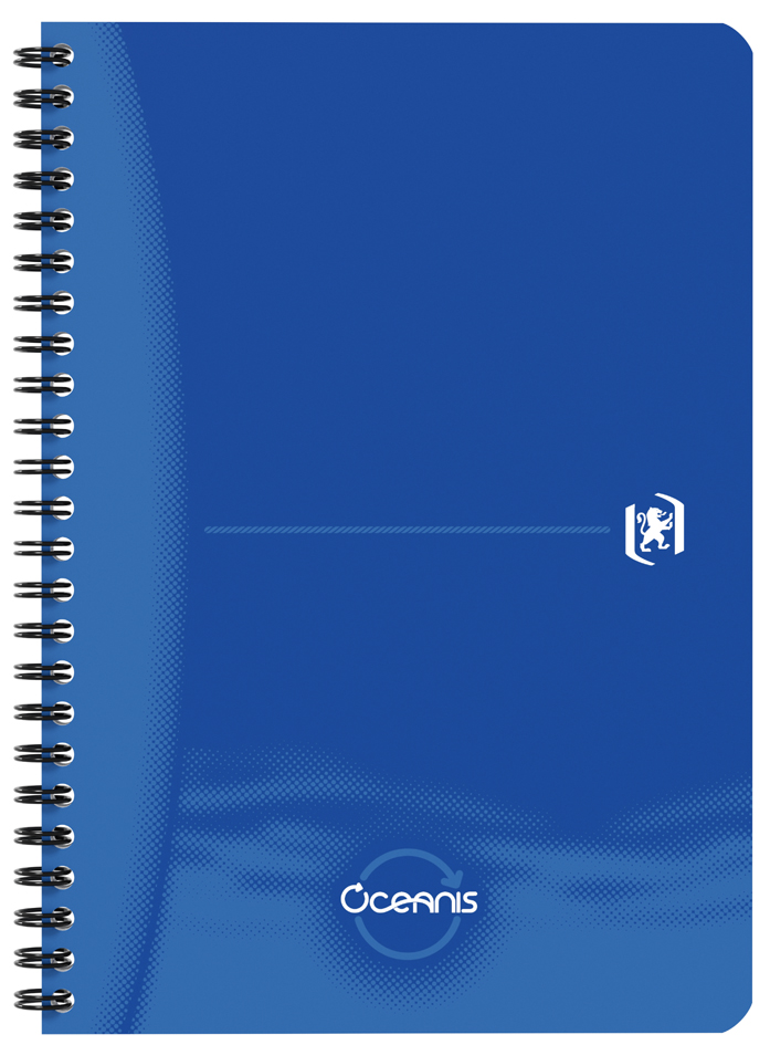 Cahier à spirale "Oceanis", bleu