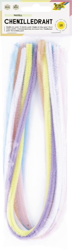 Visuel de référence : fil métallique chenille pastel (cure-pipe)