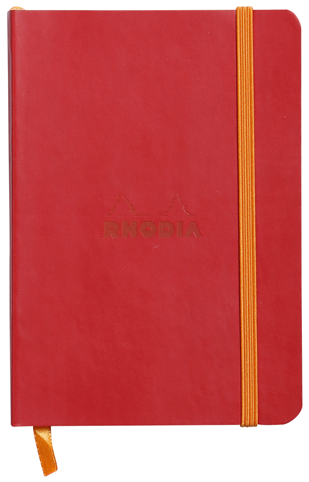 RHODIA Carnet souple RHODIARAMA, A5, ligné, coquelicot
