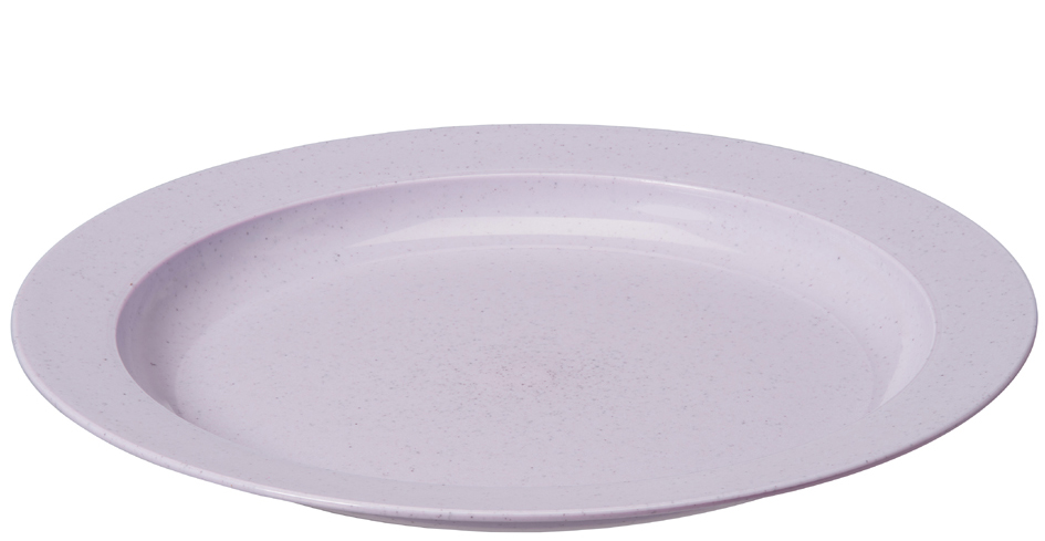 GastroMax Assiette plate BIO, diamètre: 250 mm, lavande