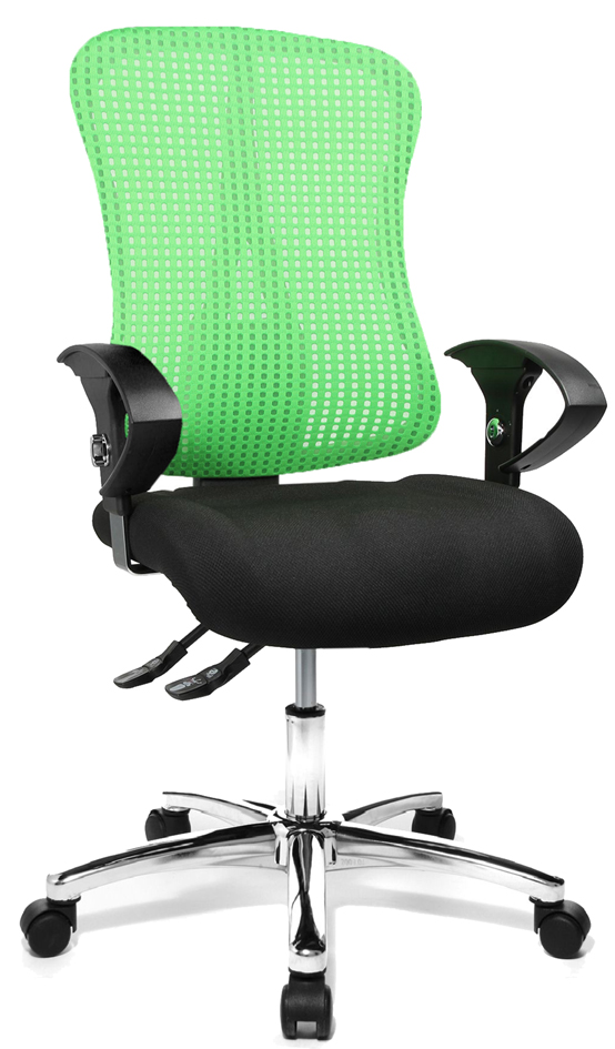Topstar Chaise de bureau pivotante 'Sitness 90', vert,