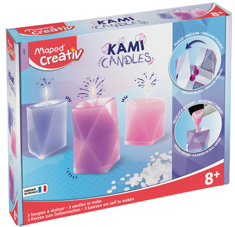 Maped Creativ Kit de bricolage créatif 'BOUGIES ORIGAMI'