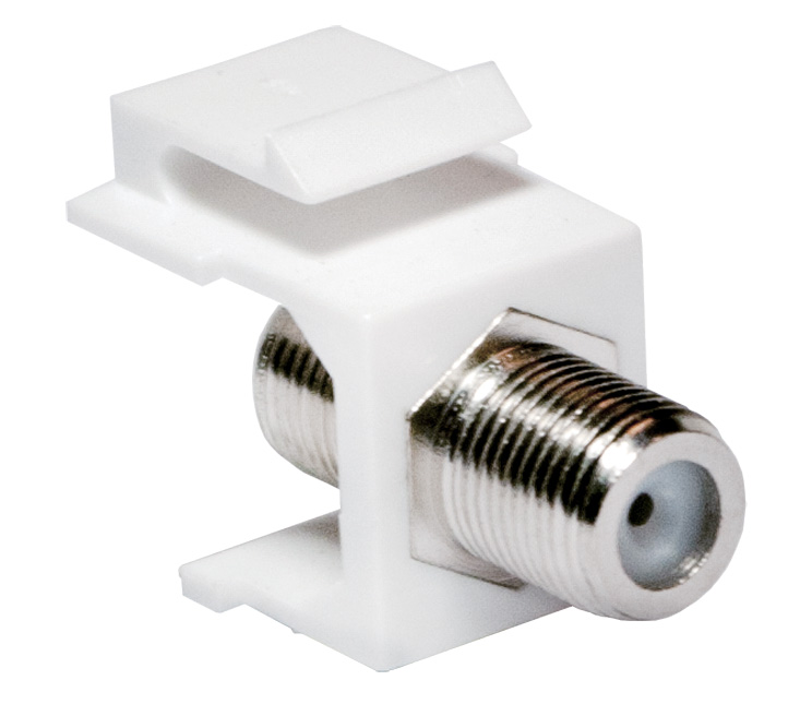 LogiLink Module keystone prise femelle F, blanc
