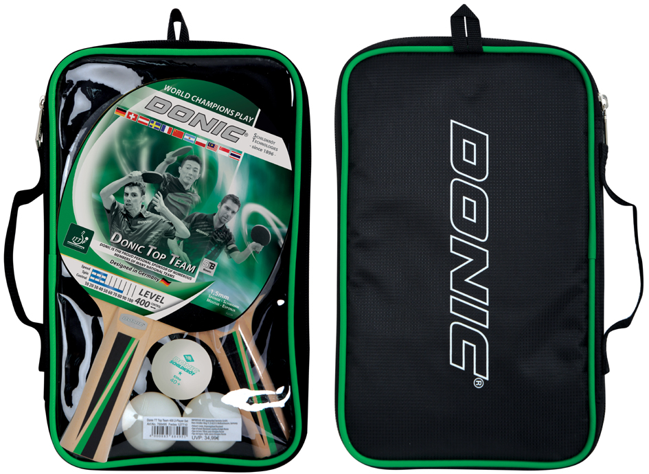 Kit de tennis de table "Top Team 400", sac