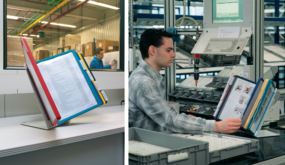 VARIO® Système de présentation et d'information table 20, exemple d'utilisation