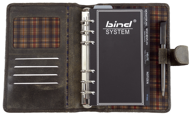 Agenda A6 "Manger", modèle 10101-1, ouvert