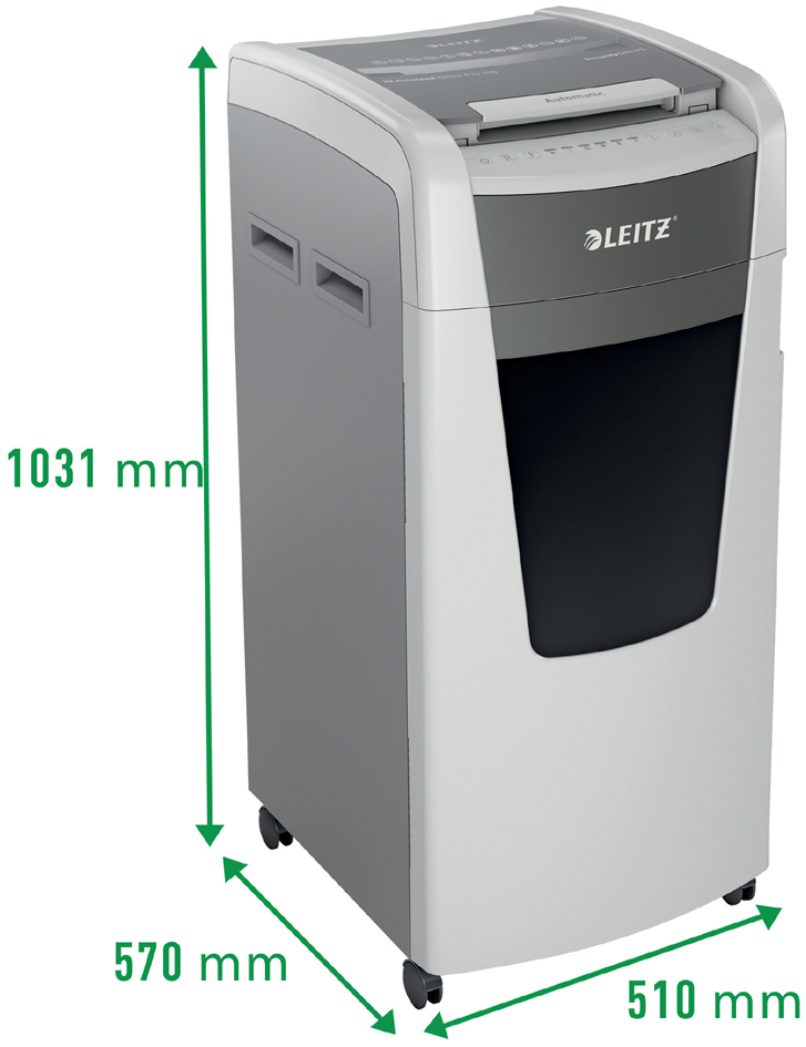 Destructeur de documents IQ AutoFeed Office Pro 600, dimensions