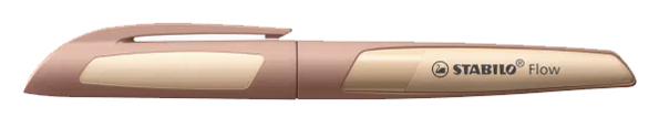 STABILO Stylo à plume Flow MONOCHROME, beige/rosé