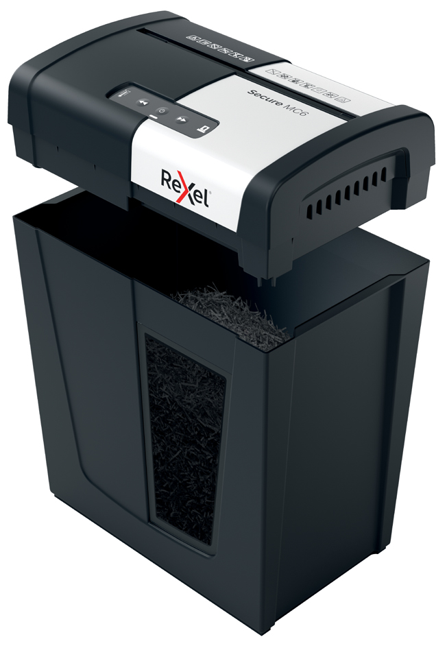 Destructeur de documents Secure MC6, ouvert