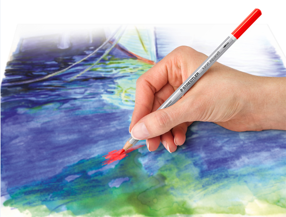 Crayons aquarellables