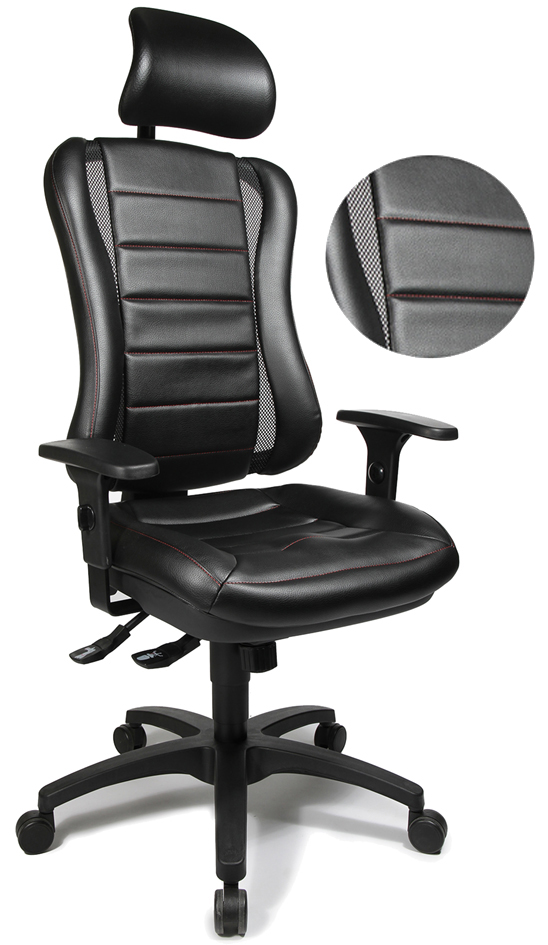 Topstar Accoudoirs modèle type 'P4', noir