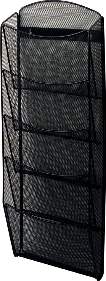 helit Porte-brochures mural 'the news network', noir
