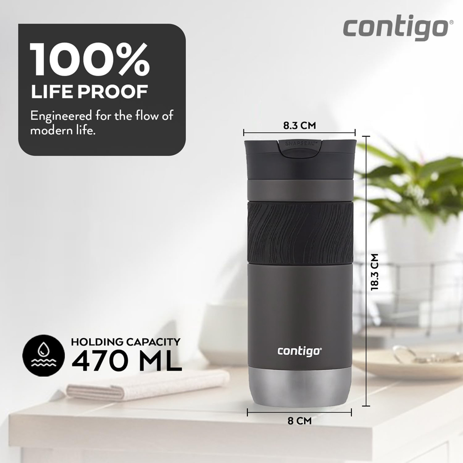 Contigo Gobelet isotherme Byron 2.0, 470 ml, Sake 0,47 l hauteur : 183 mm Sake