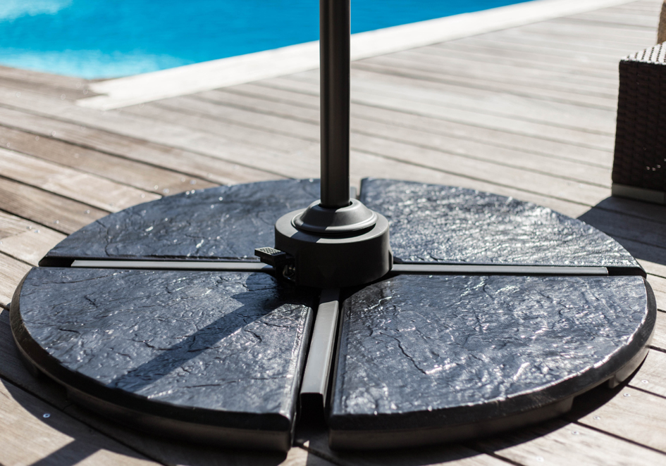 Dalles de lestage pour parasol
