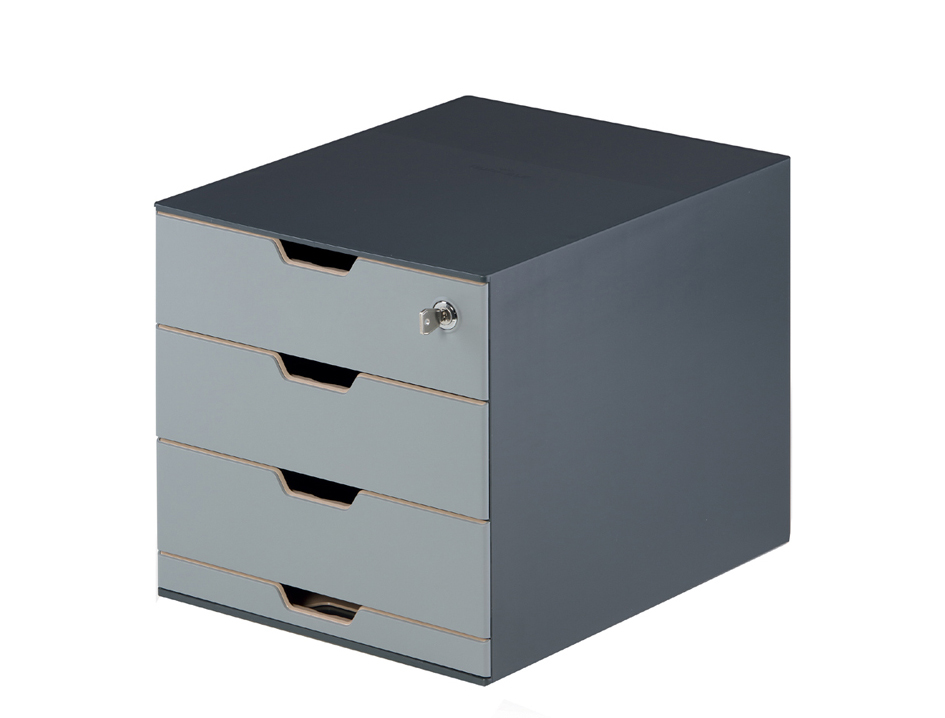 DURABLE Module de rangement 'COFFEE POINT', avec 4 tiroirs