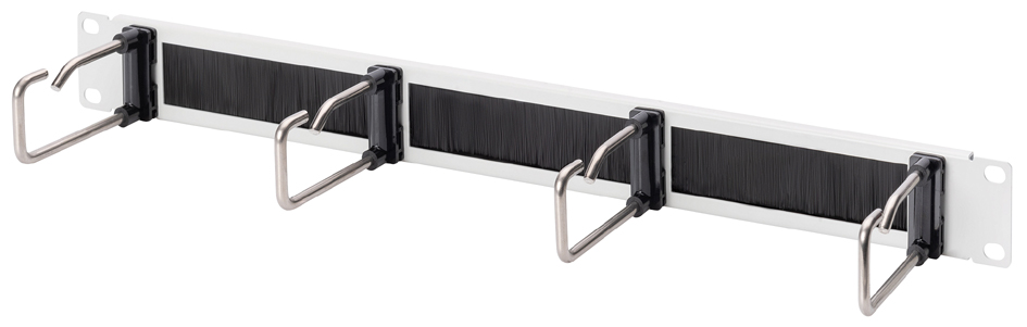 DIGITUS Panneau de rangement pour câbles 19' avec supports