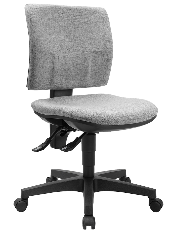 Topstar Chaise de bureau pivotante 'PRO 30', gris clair