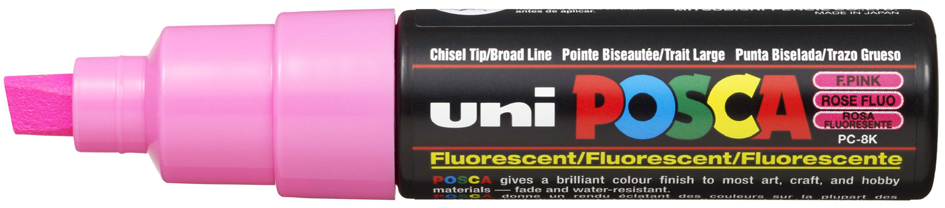 Marqueur à pigment POSCA PC-8K, rose fluo