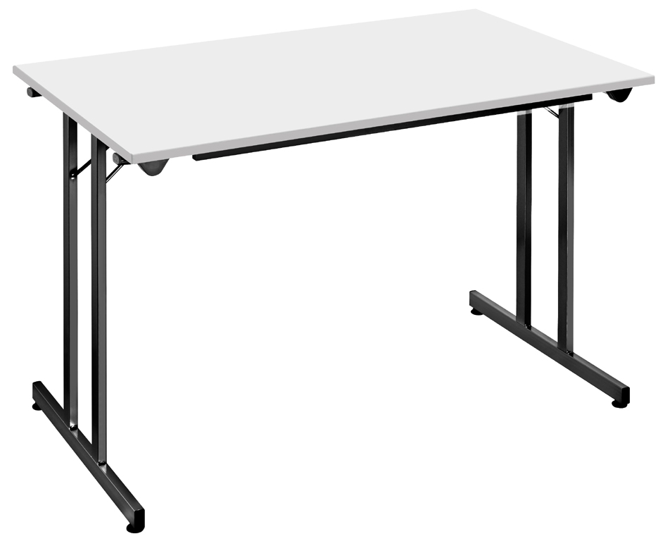 Visuel de référence: Table à pieds pliants, gris clair
