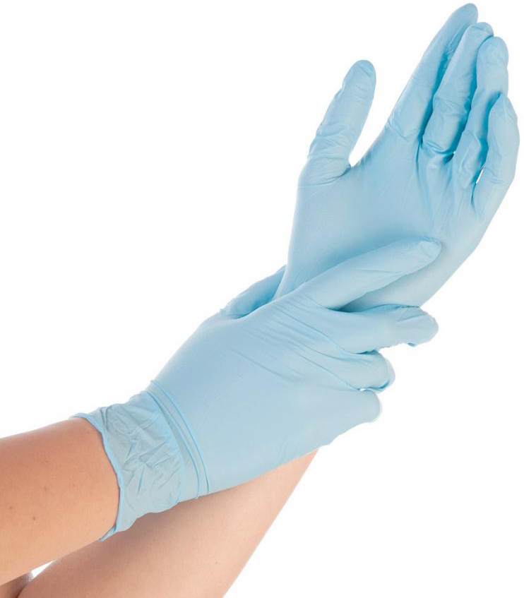 Visuel de référence : gant nitrile Safe Fit, bleu