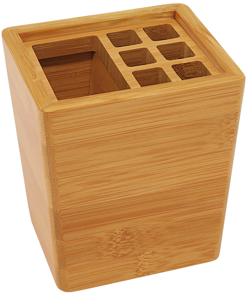 WEDO Porte-crayons, en bambou, rectangulaire