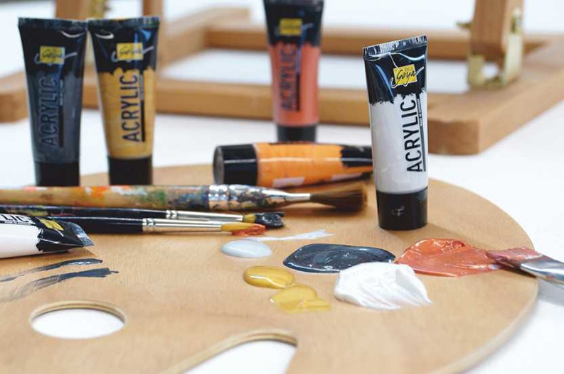 Kit peintures acryliques