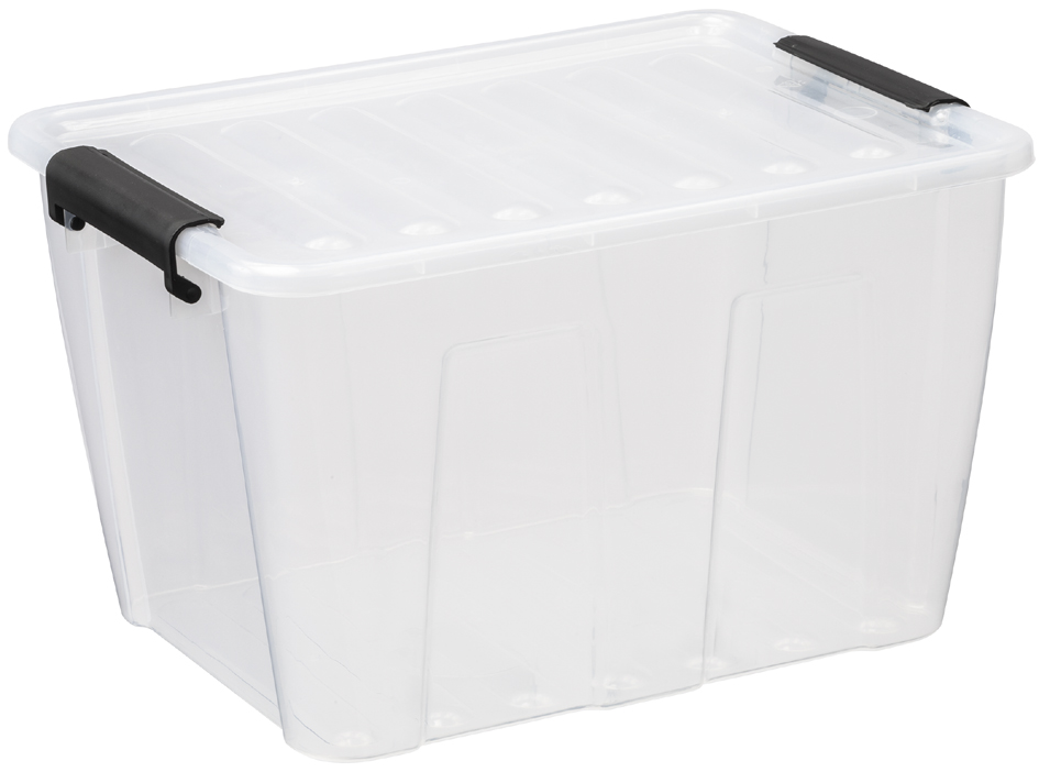 plast team Boîte de rangement HOME BOX, 15 L, transparent