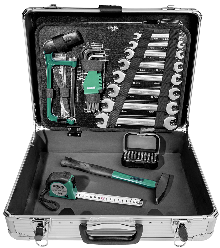 BRÜDER MANNESMANN Boîte à outils, 108 pièces