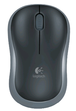 Logitech Souris optique M185, sans câble, gris