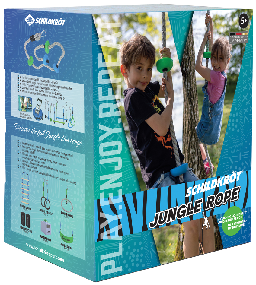 Jungle Rope - corde à grimper, emballage