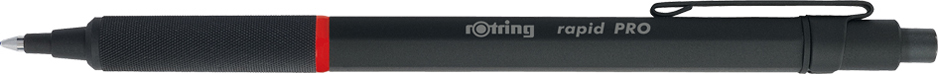 rotring Stylo à bille rétractable rapid PRO NOIR