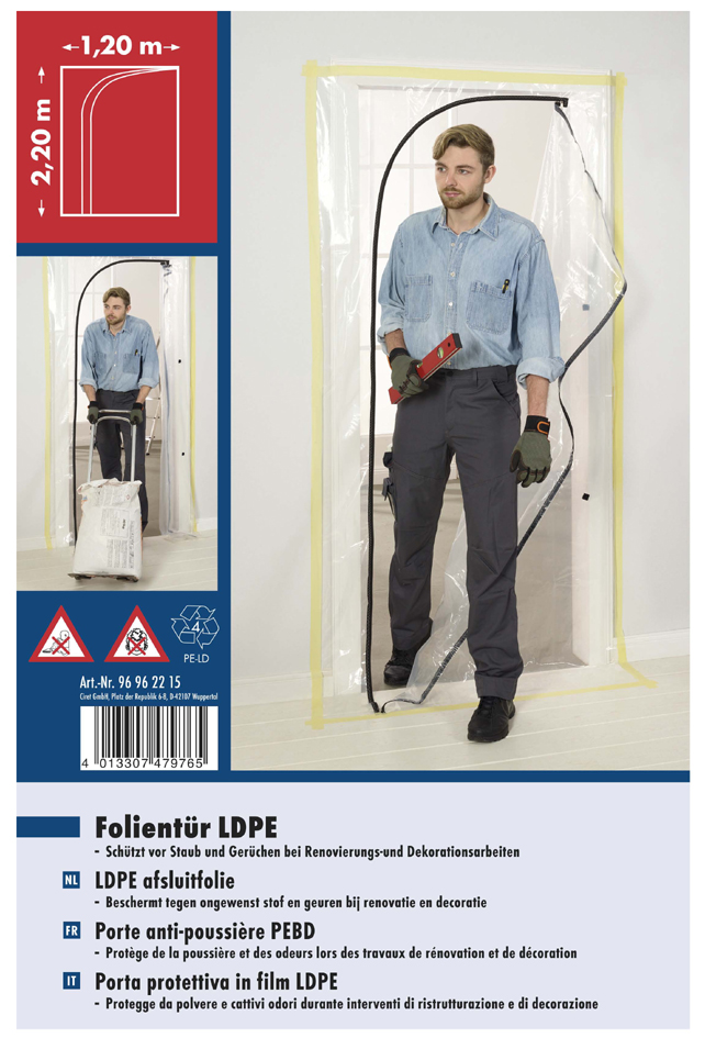 Porte anti-poussière