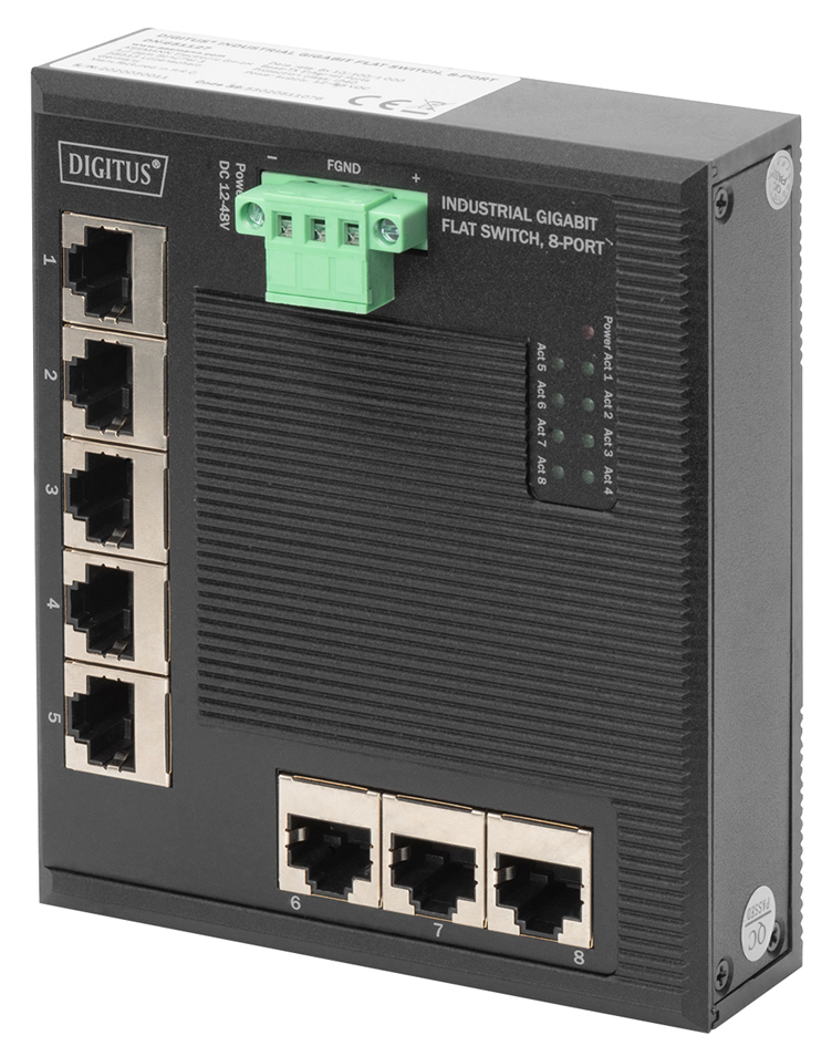 Commutateur industriel Gigabit