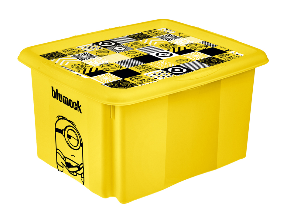 Boîte de rangement "karolina minions mosaic", 24 litres