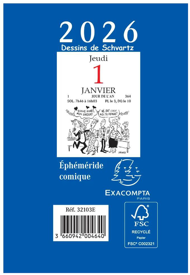 Blocs éphémérides