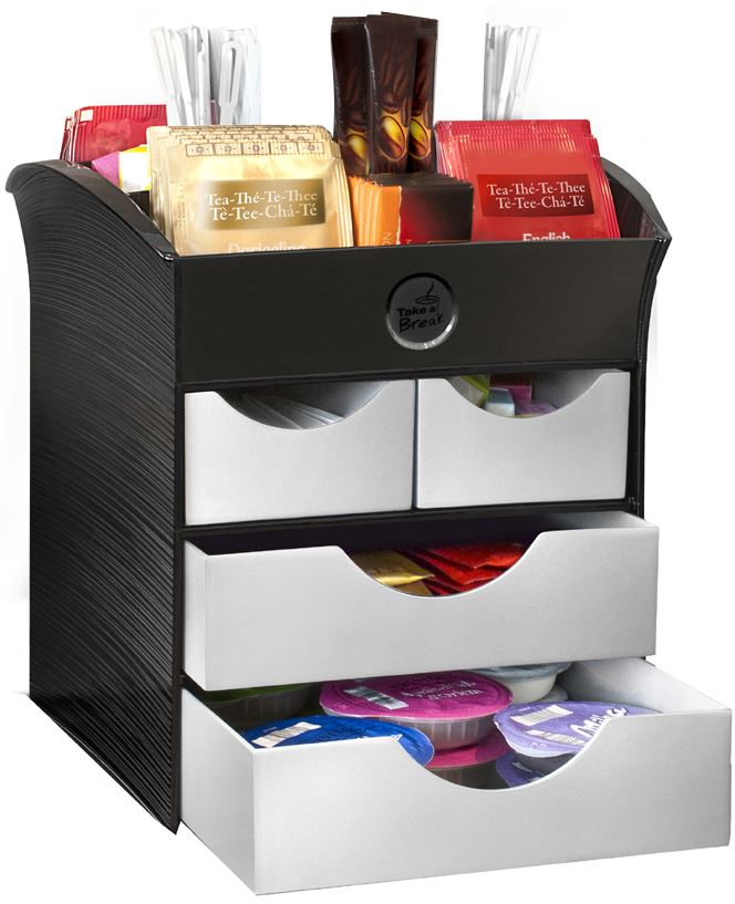 CEP Plateau distributeur, 9 compartiments, noir