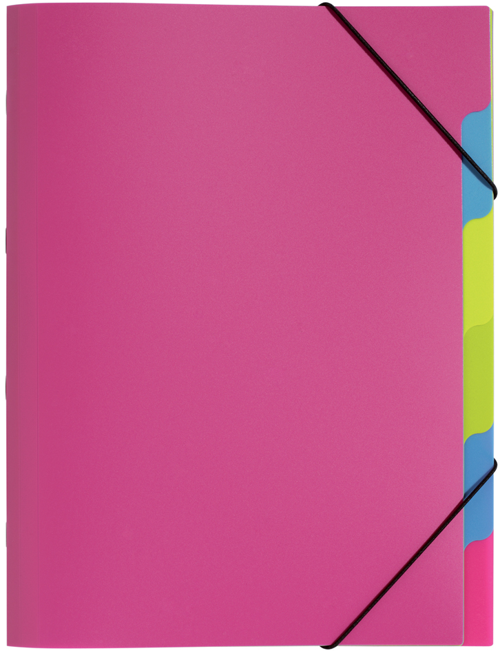 PAGNA Trieur 'Funky School', A4, PP, 5 compartiments