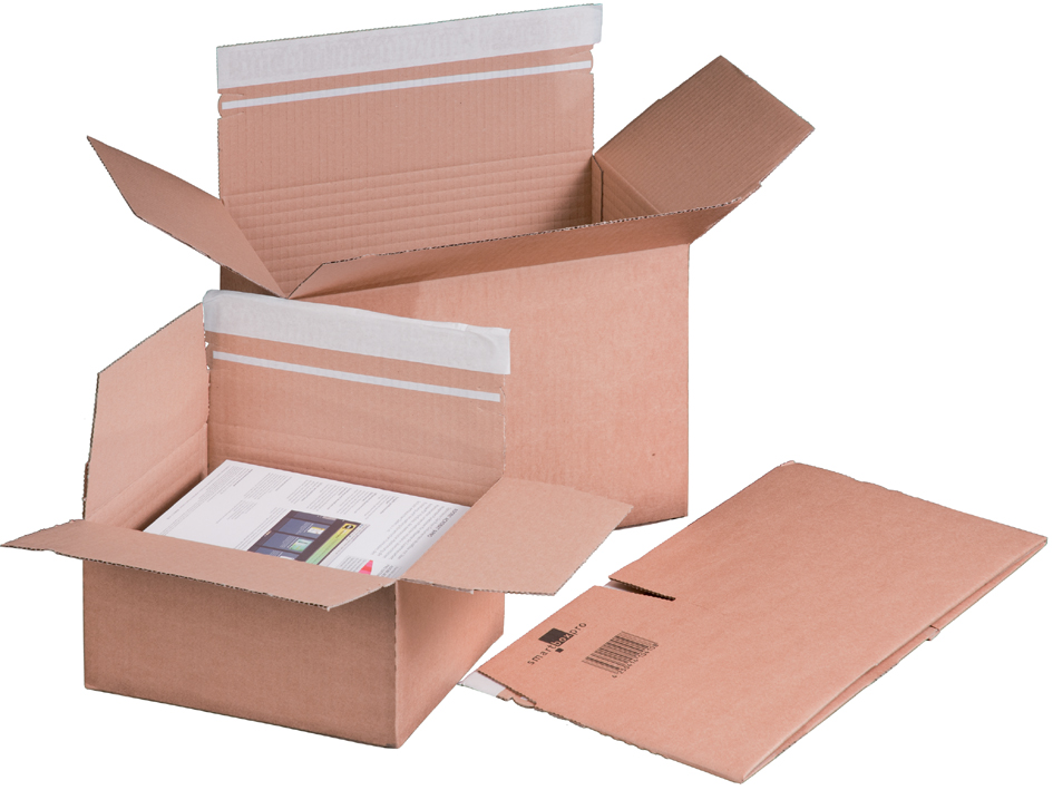 smartboxpro Carton à fond automatique, A3+, SK, marron