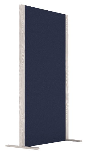 magnetoplan Cloison acoustique Wood Series, single, bleu
