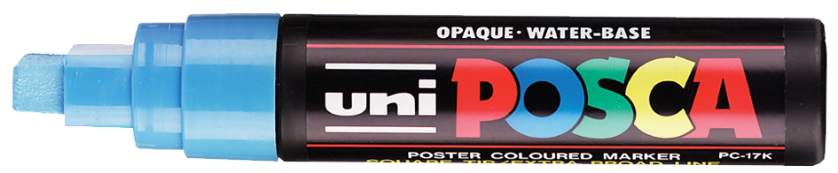 POSCA Marqueur à pigment PC-17K, bleu clair