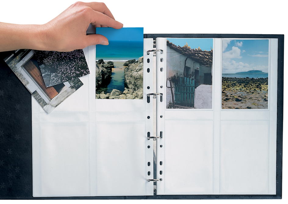 Pochettes pour photos Fotophan, utilisation