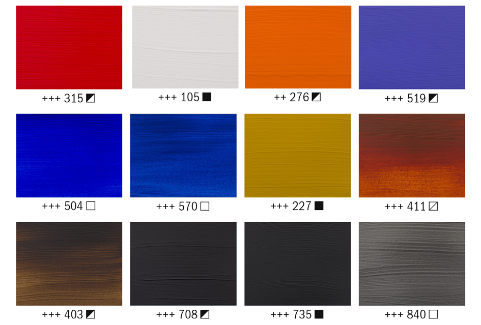 Aperçu des couleurs
