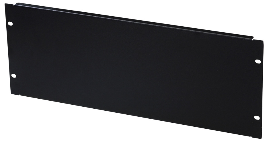DIGITUS plaque de recouvrement 19', 4 U, (RAL 9005), noir