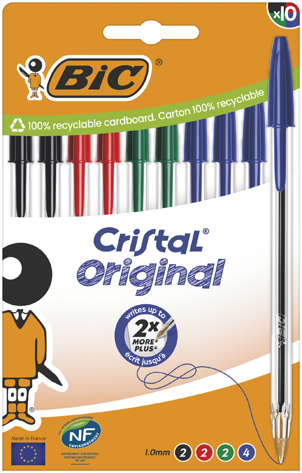 Stylos à bille, rechargeable