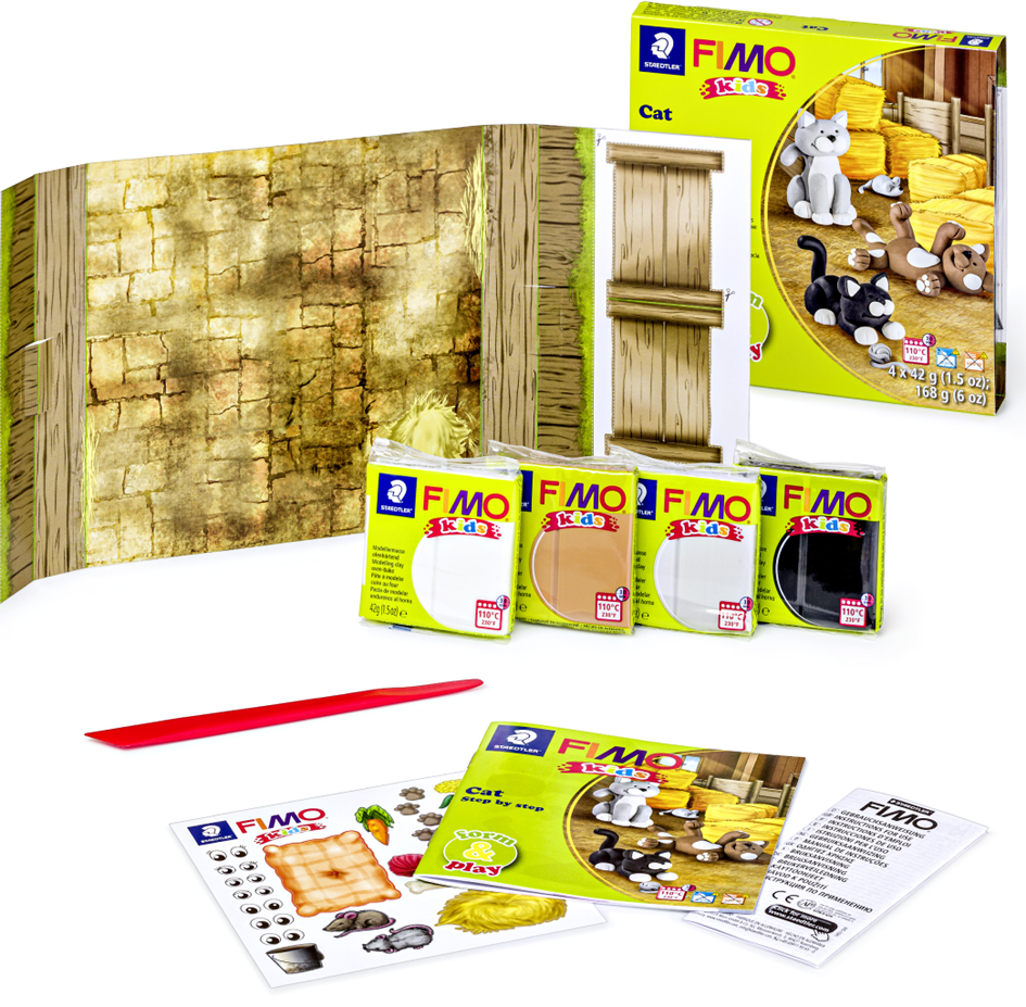 Kit de modelage kids Form & Play "Cat"