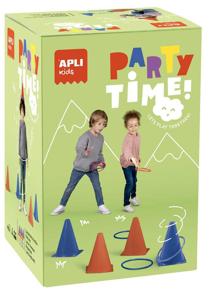 Jeu de lancer d'anneaux PARTY TIME, emballage