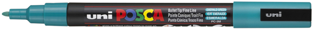 POSCA Marqueur à pigment PC-3M, vert émeraude