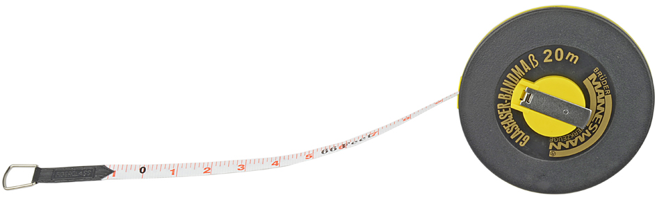 BRÜDER MANNESMANN Décamètre, ruban fibre de verre, 20 m